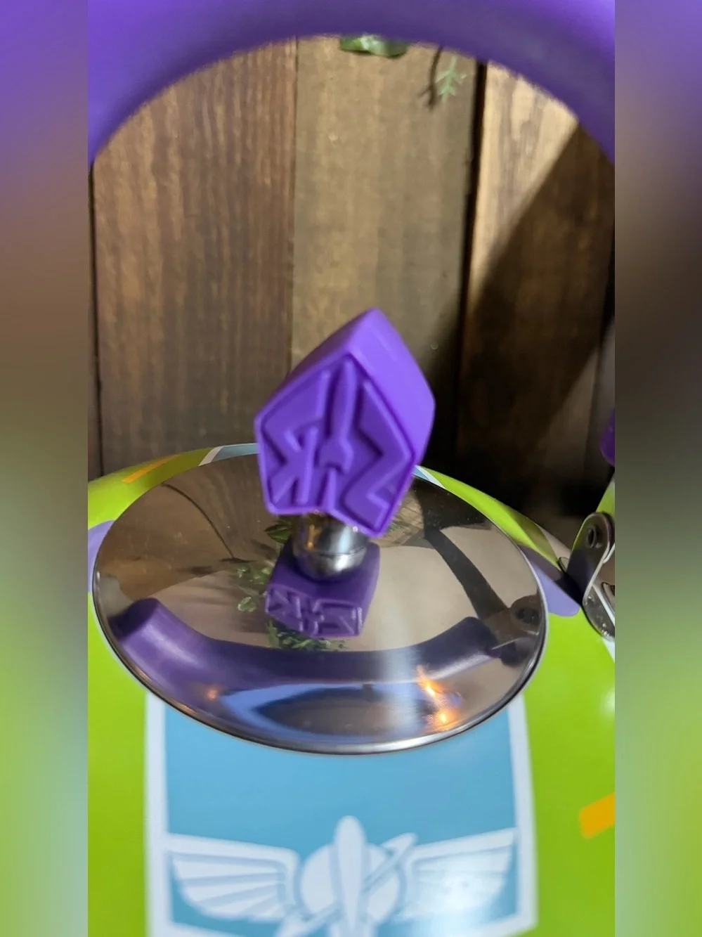 Toy Story Buzz Lightyear limited edition Teakettle - White, Green & Purple NEW